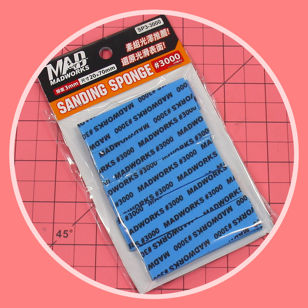 SP3-3000 3mm Sanding Sponges (10pc)
