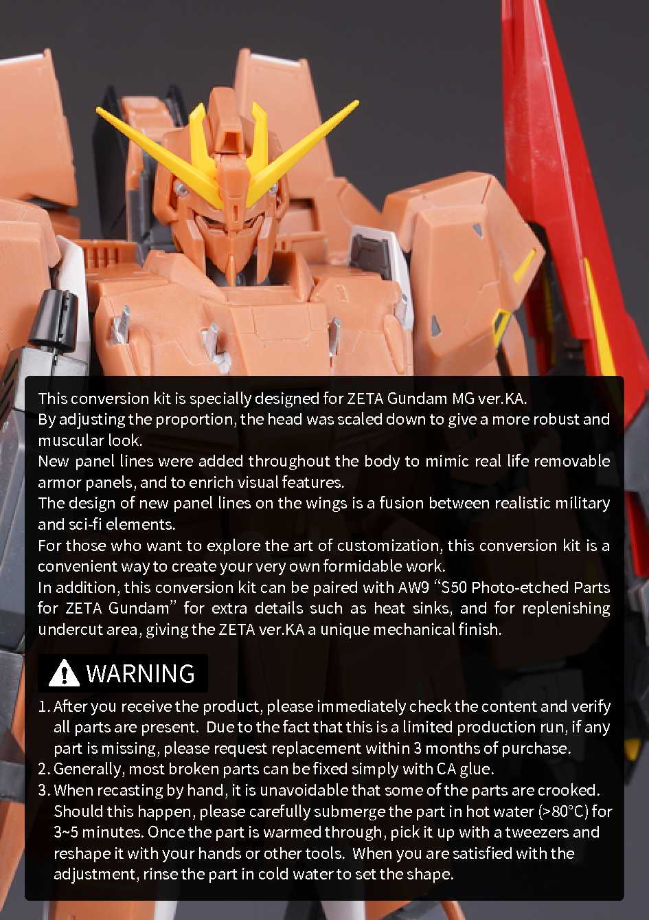 GK-10 ZETA GUNDAM VER.KA GK CONVERSION KIT