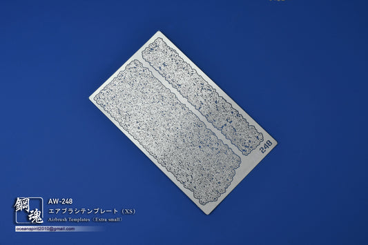 AW-248 AIRBRUSH TEMPLATE (EXTRA SMALL)