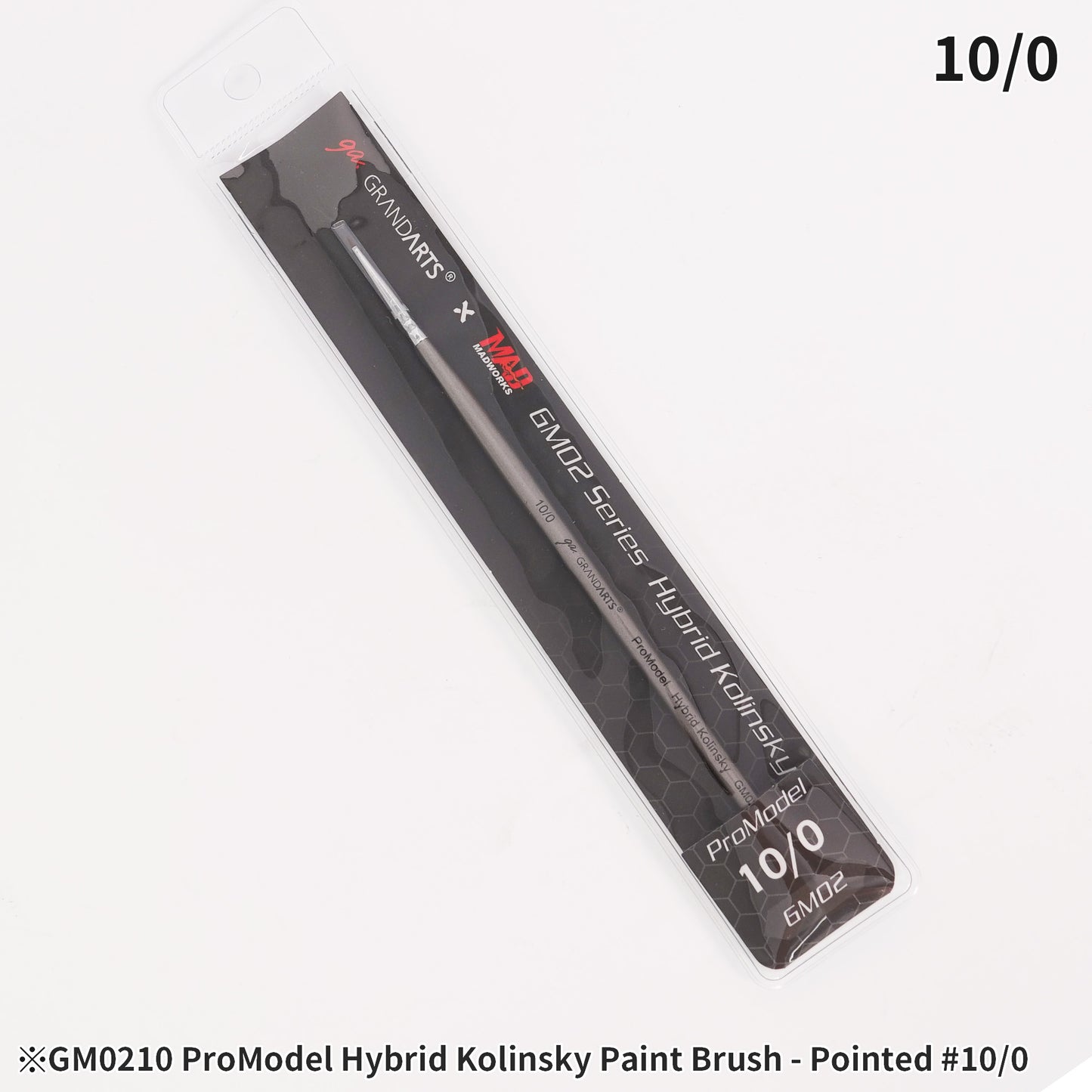 GM-02 GRANDARTSxMADWORKS HYBRID KOLINSKY PAINT BRUSHES (5PC SET)