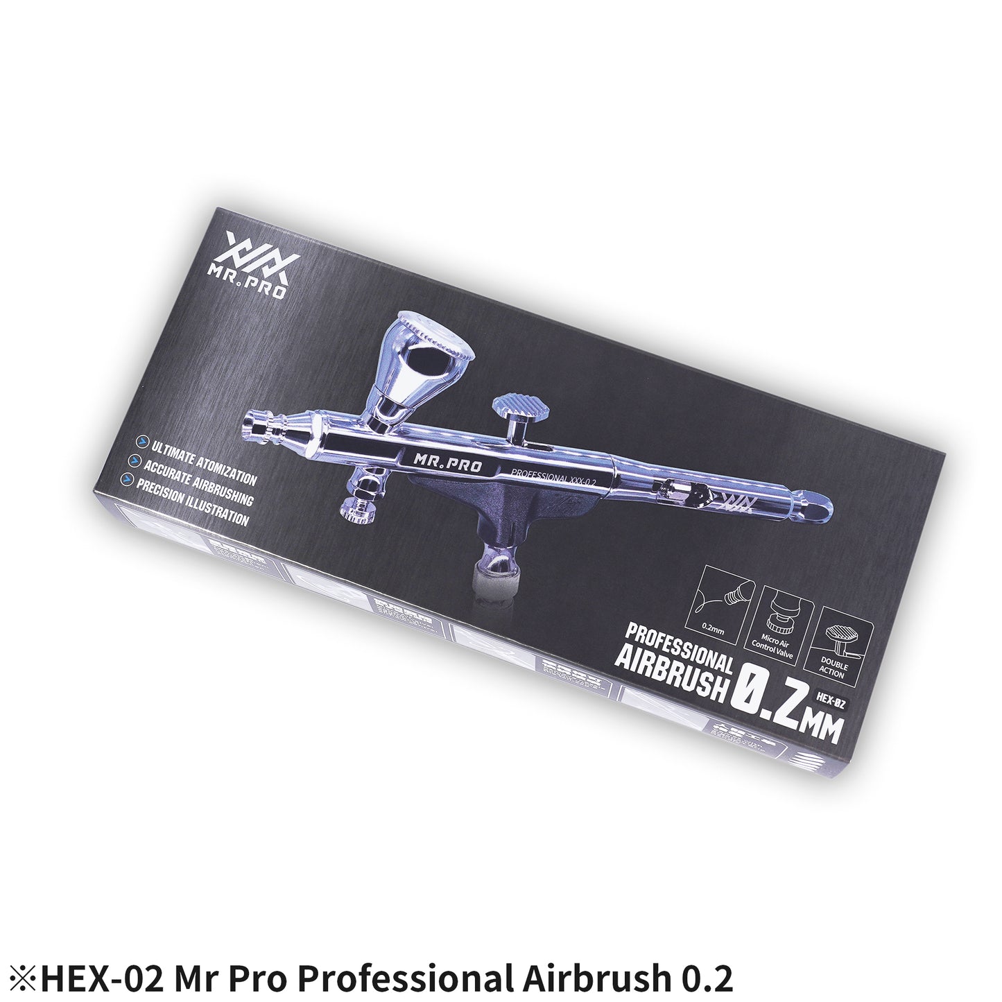 HEX-02 XXX 0.2mm Airbrush