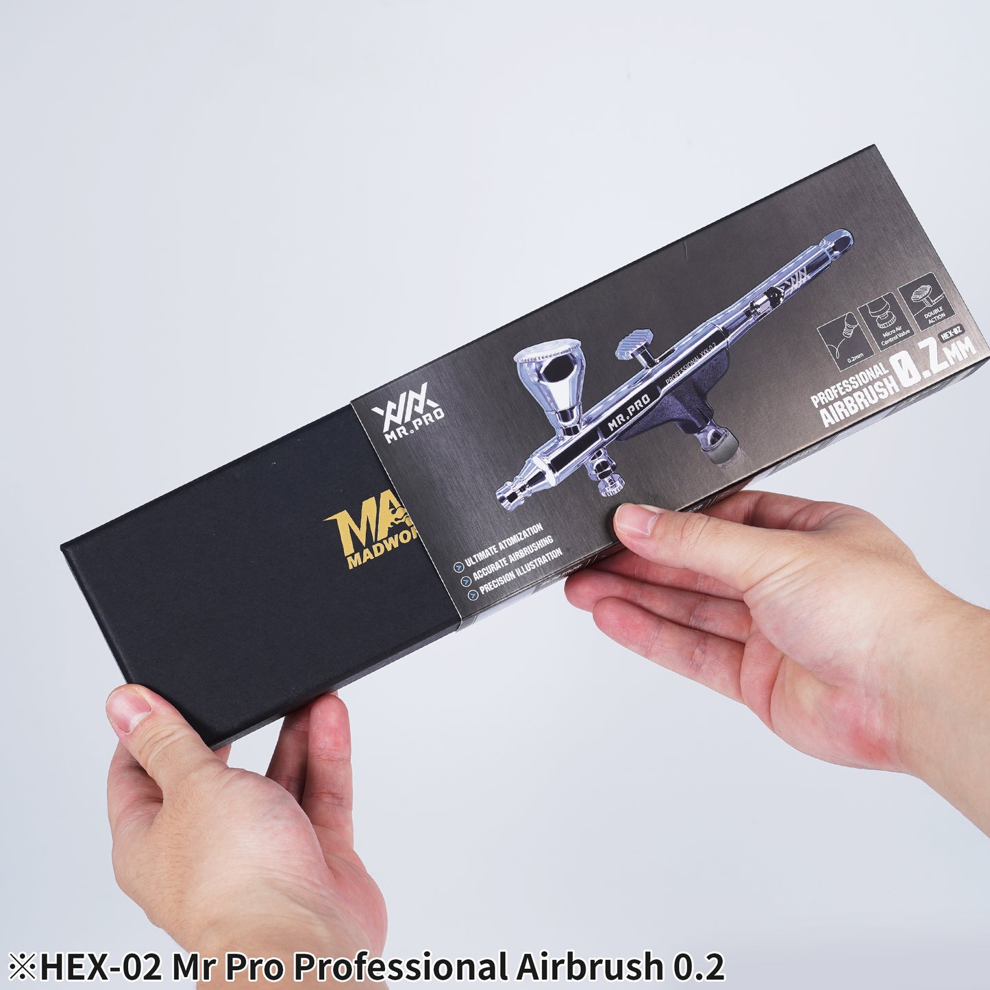 HEX-02 XXX 0.2mm Airbrush
