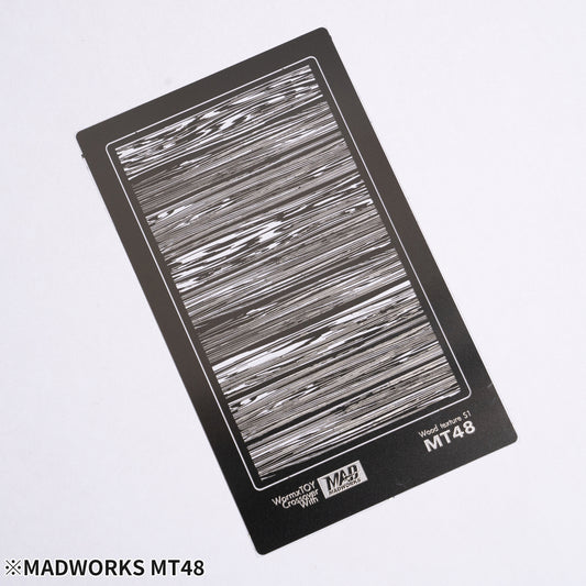 Madworks MT48 Woodgrain Texture Stencil S1
