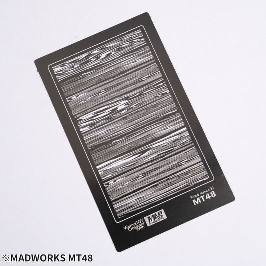MT-48 Woodgrain Texture Stencil S1