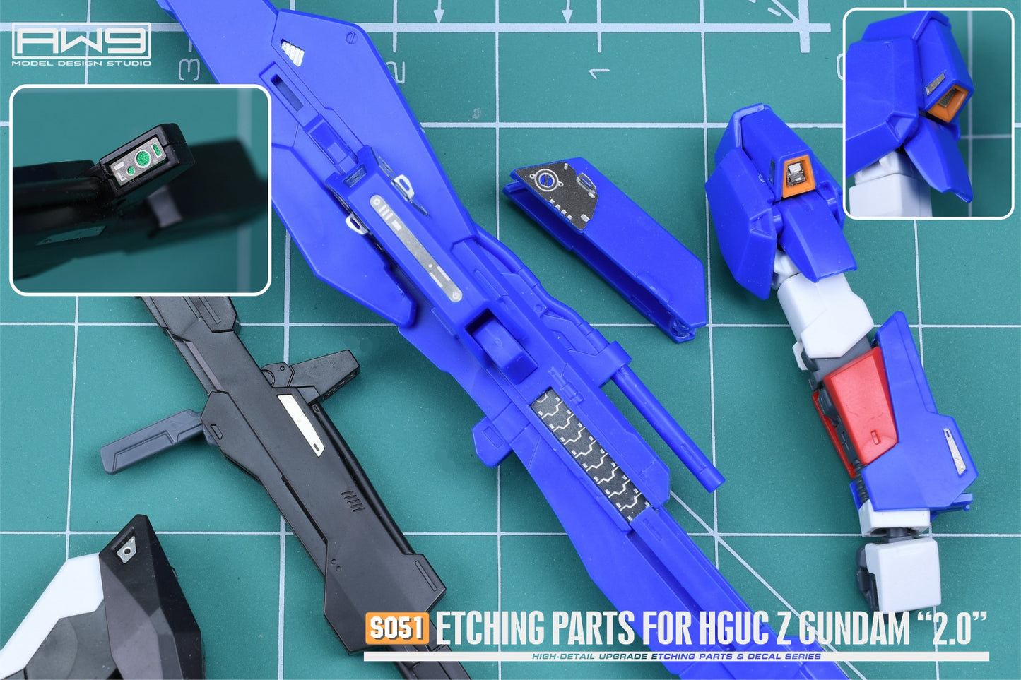 S051 for HGUC MSZ-006 ZETA GUNDAM "2.0"