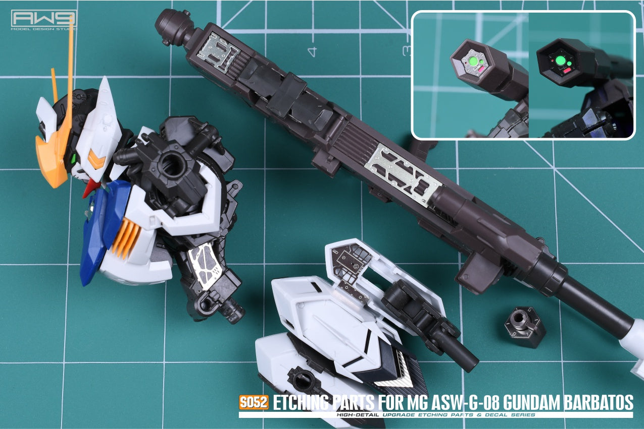S052 Etching Parts for MG 1/100 ASW-G-08 Gundam Barbatos