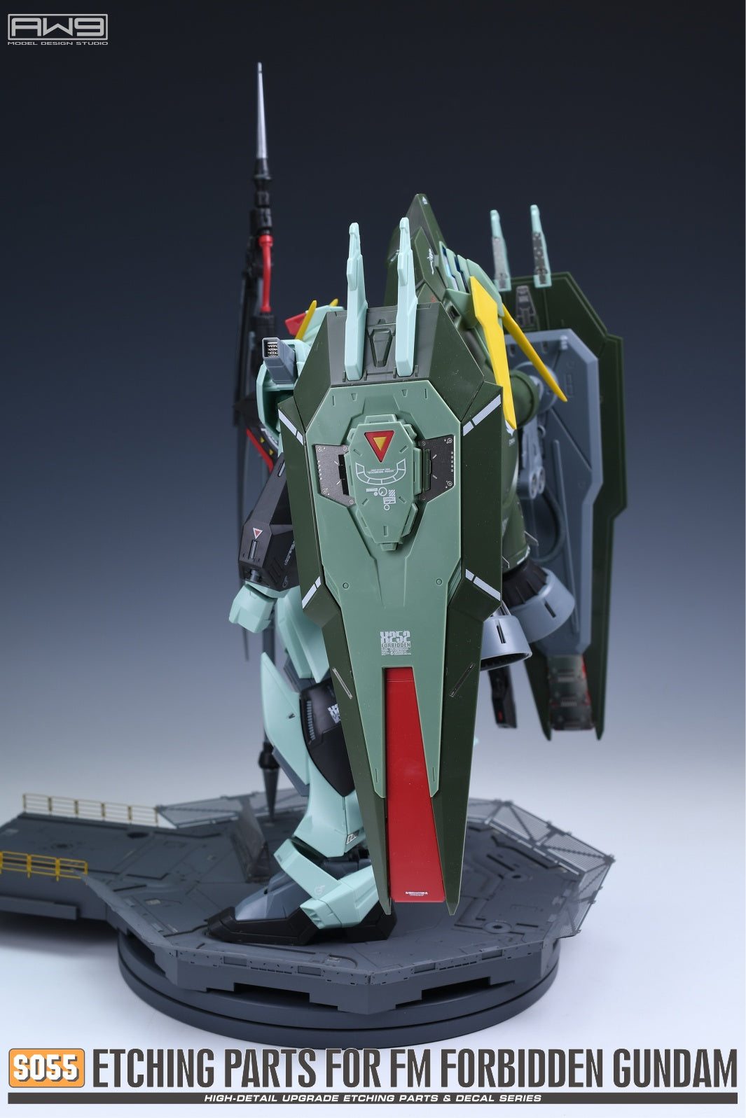 Madworks S055 Etching Parts for FM 1/100 GAT-X252 Forbidden Gundam