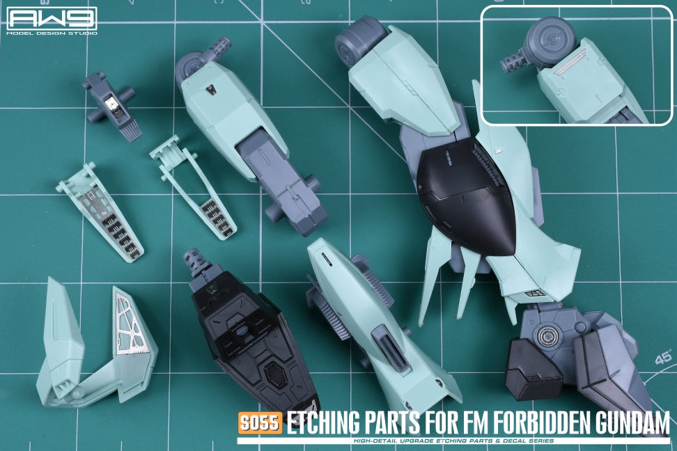 S055 Etching Parts for FM 1/100 GAT-X252 Forbidden Gundam