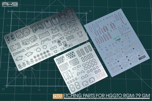 S059 Etching Parts for HG 1/144 RGM-79 GM
