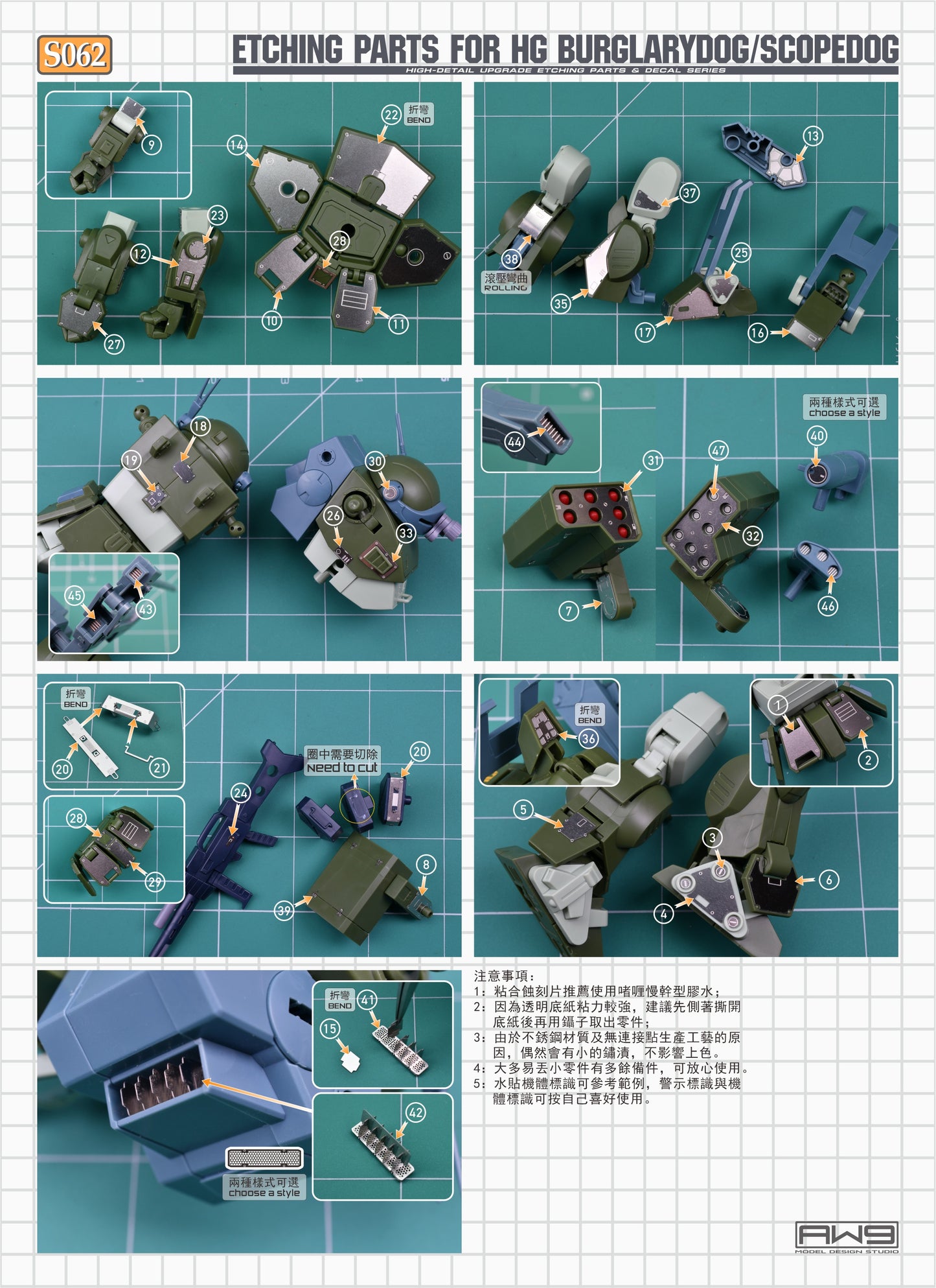 S062 for HG Burglarydog / Scopedog