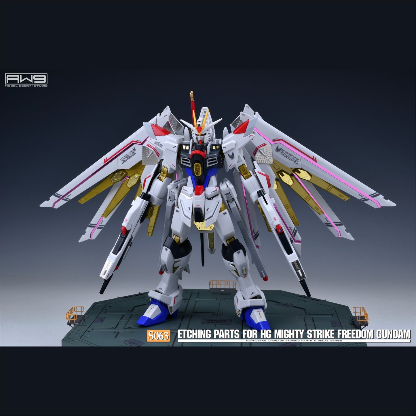 S063G for 1/144 HG Mighty Strike Freedom