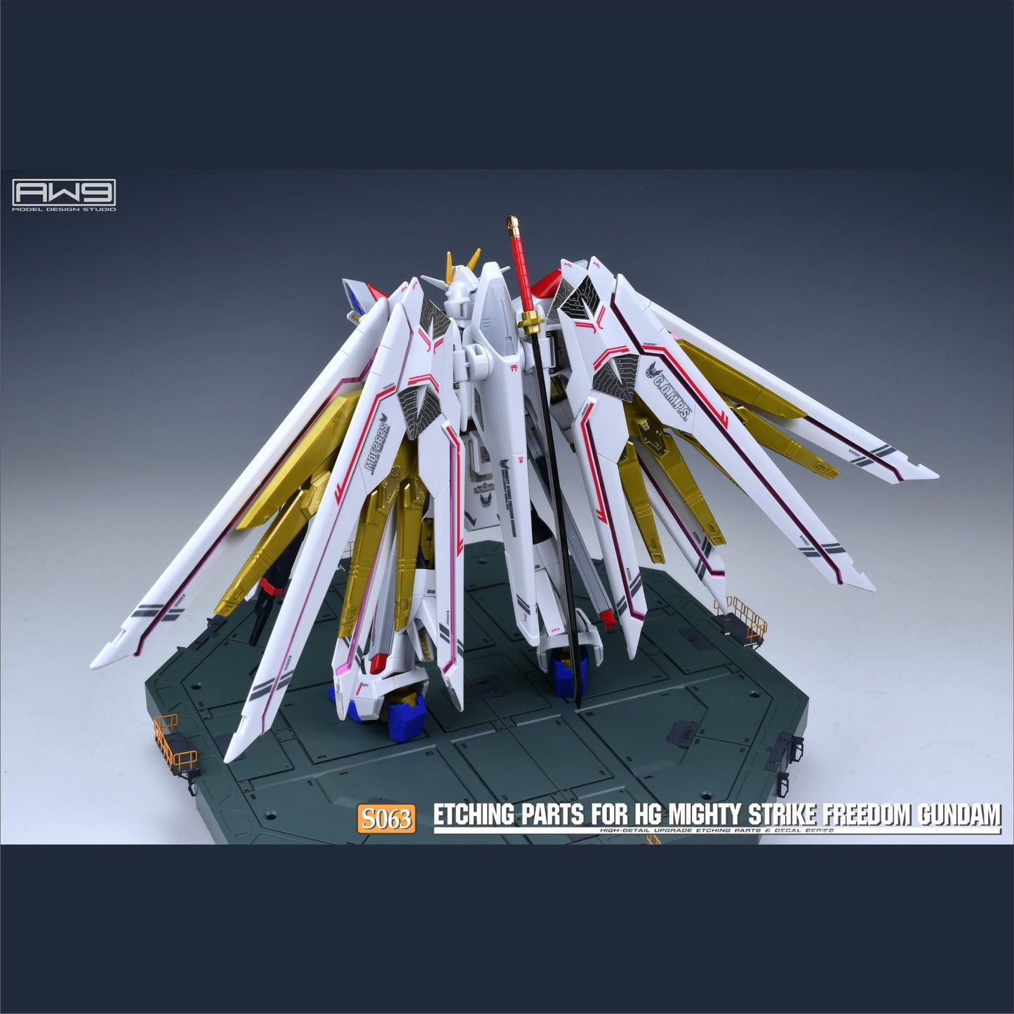 S063G for 1/144 HG Mighty Strike Freedom