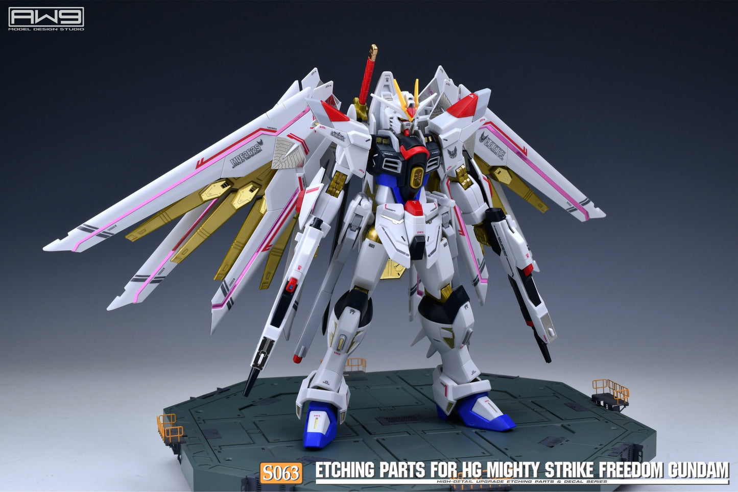 S063G for 1/144 HG Mighty Strike Freedom