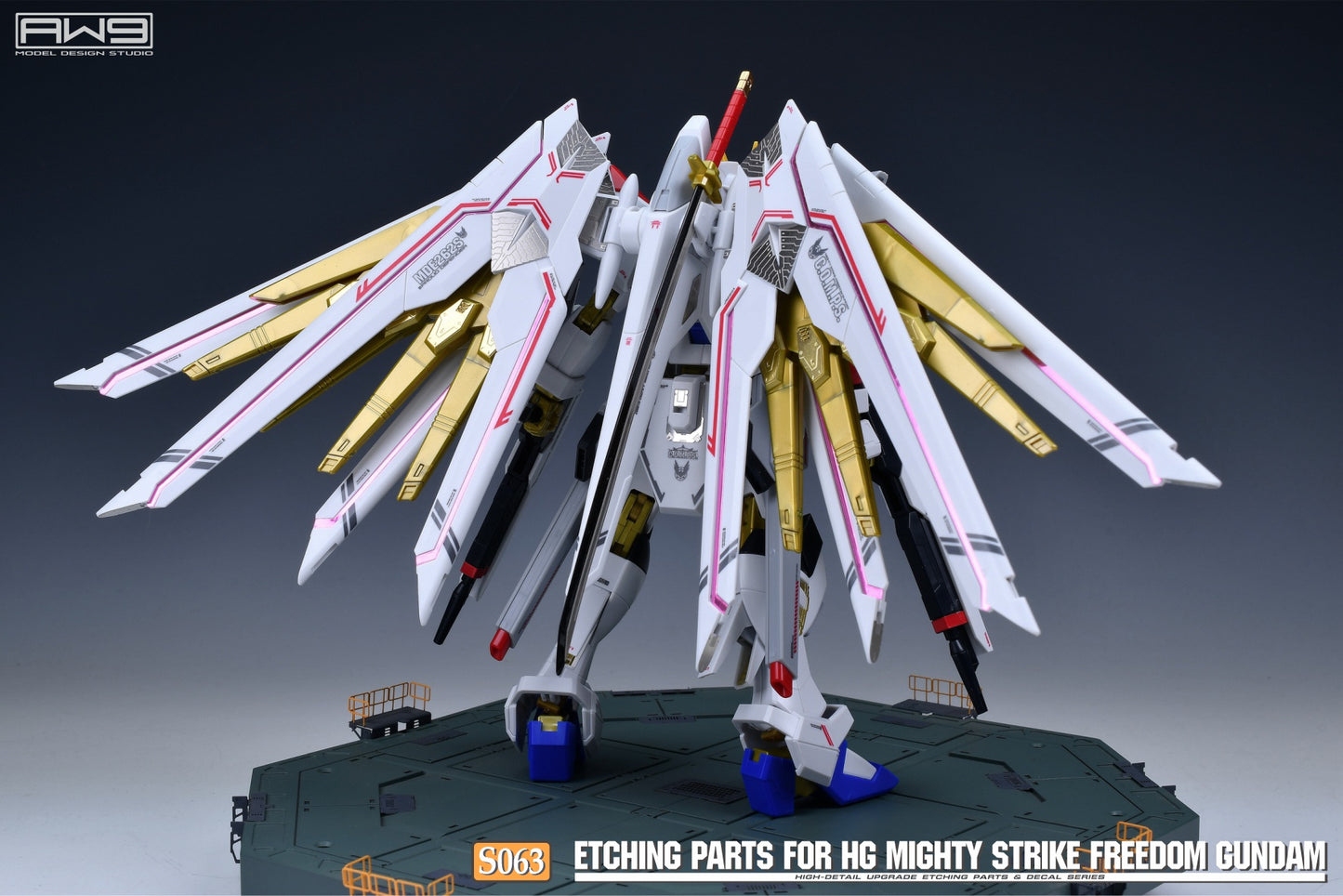 S063G for 1/144 HG Mighty Strike Freedom