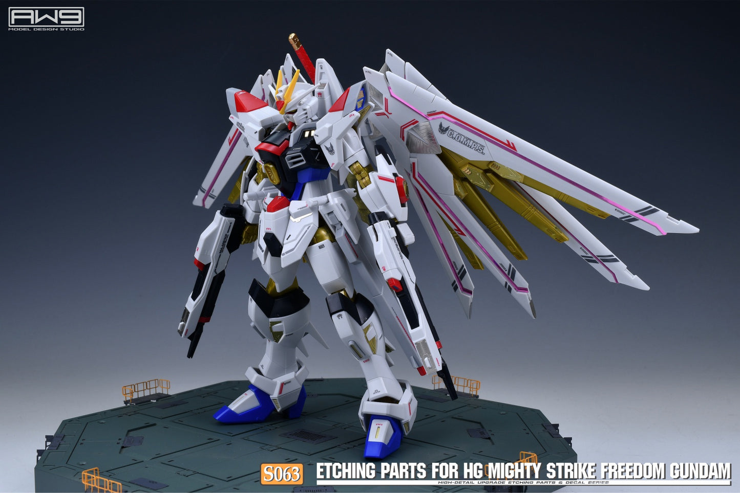 S063G for 1/144 HG Mighty Strike Freedom