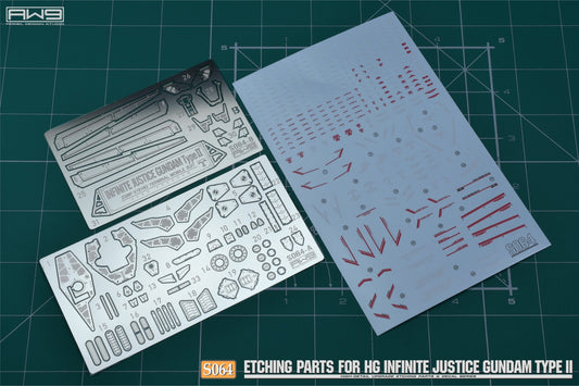 S064 for HG 1/144 Justice Gundam Type II