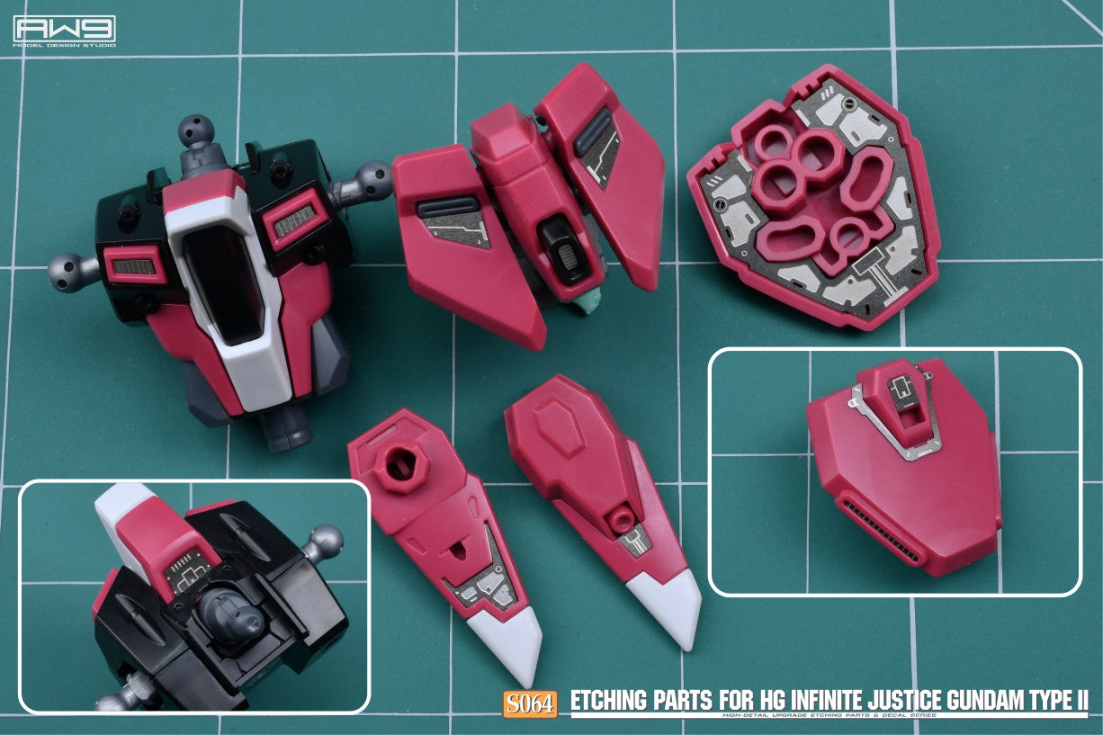 S064 for HG 1/144 Justice Gundam Type II
