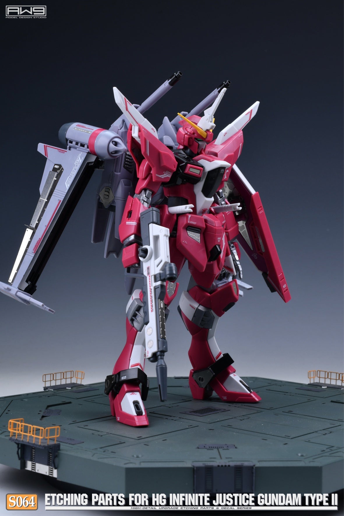 S064 for HG 1/144 Justice Gundam Type II