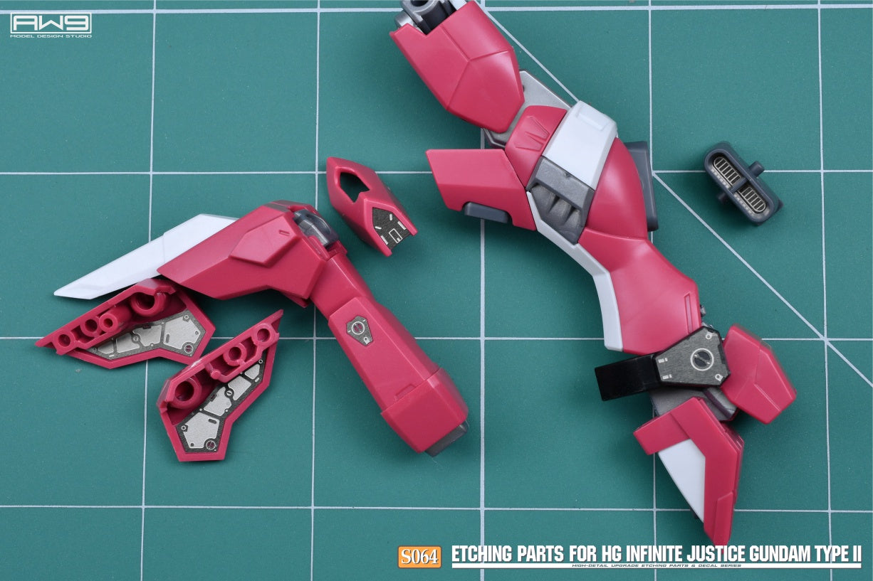 S064 for HG 1/144 Justice Gundam Type II