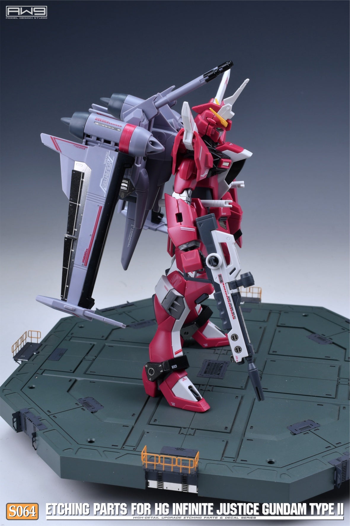 S064 for HG 1/144 Justice Gundam Type II
