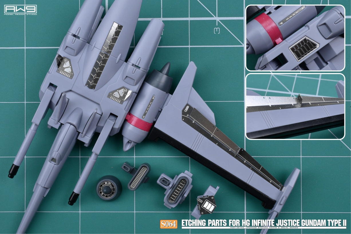 S064 for HG 1/144 Justice Gundam Type II