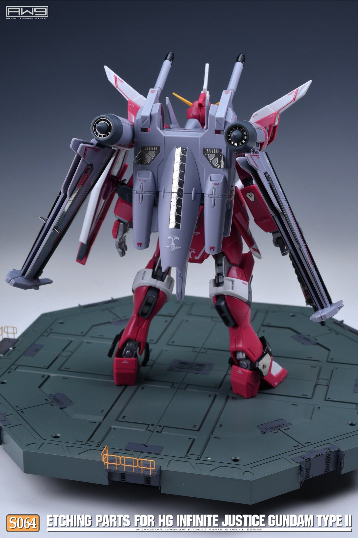 S064 for HG 1/144 Justice Gundam Type II