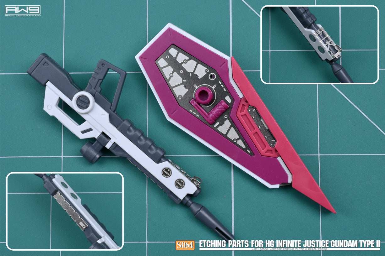 S064 for HG 1/144 Justice Gundam Type II