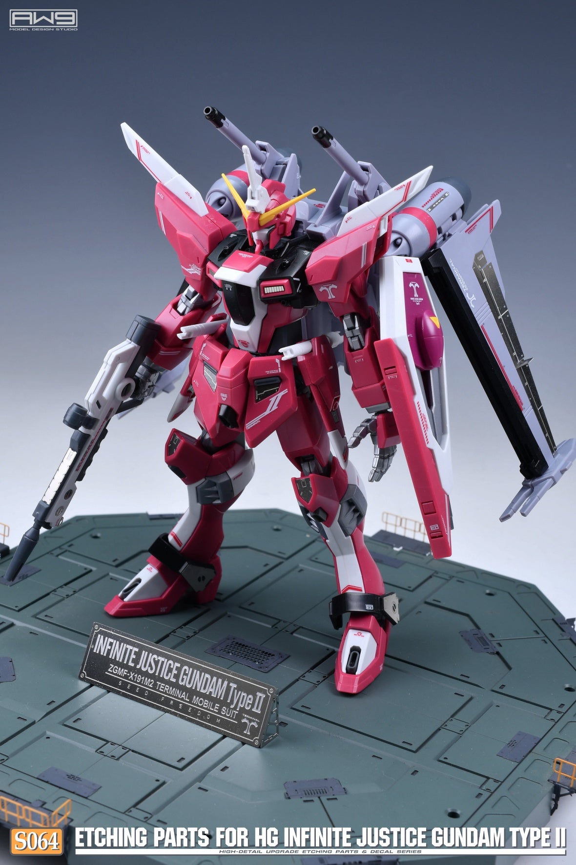 S064 for HG 1/144 Justice Gundam Type II