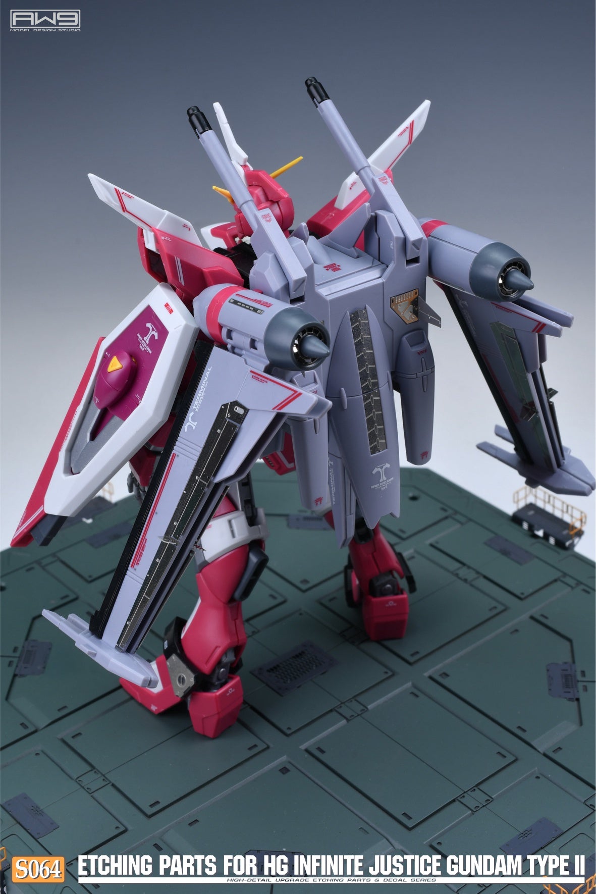 S064 for HG 1/144 Justice Gundam Type II