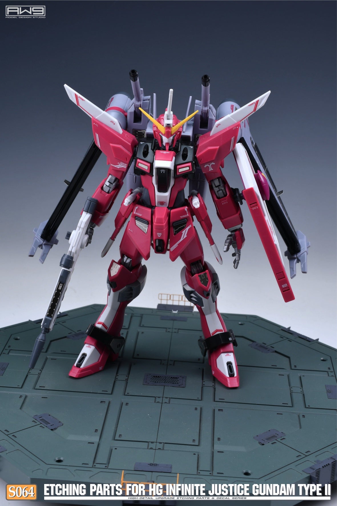 S064 for HG 1/144 Justice Gundam Type II