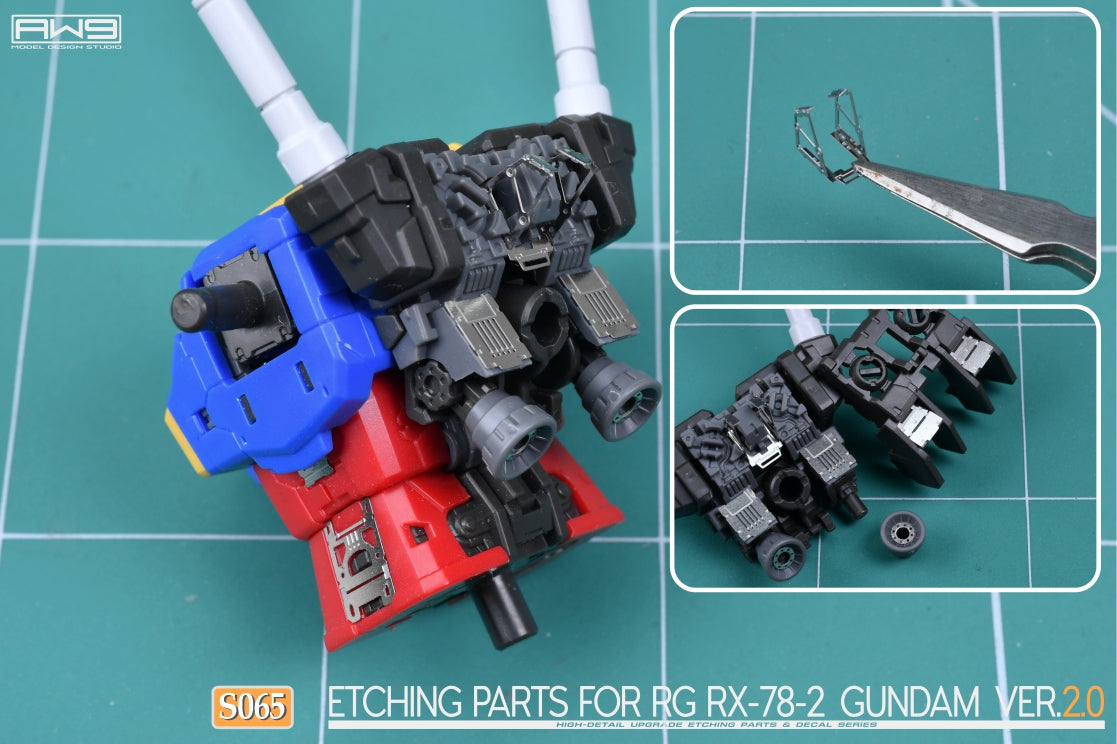 S065 for 1/144 RG RG 1-144 RX-78-2 2.0