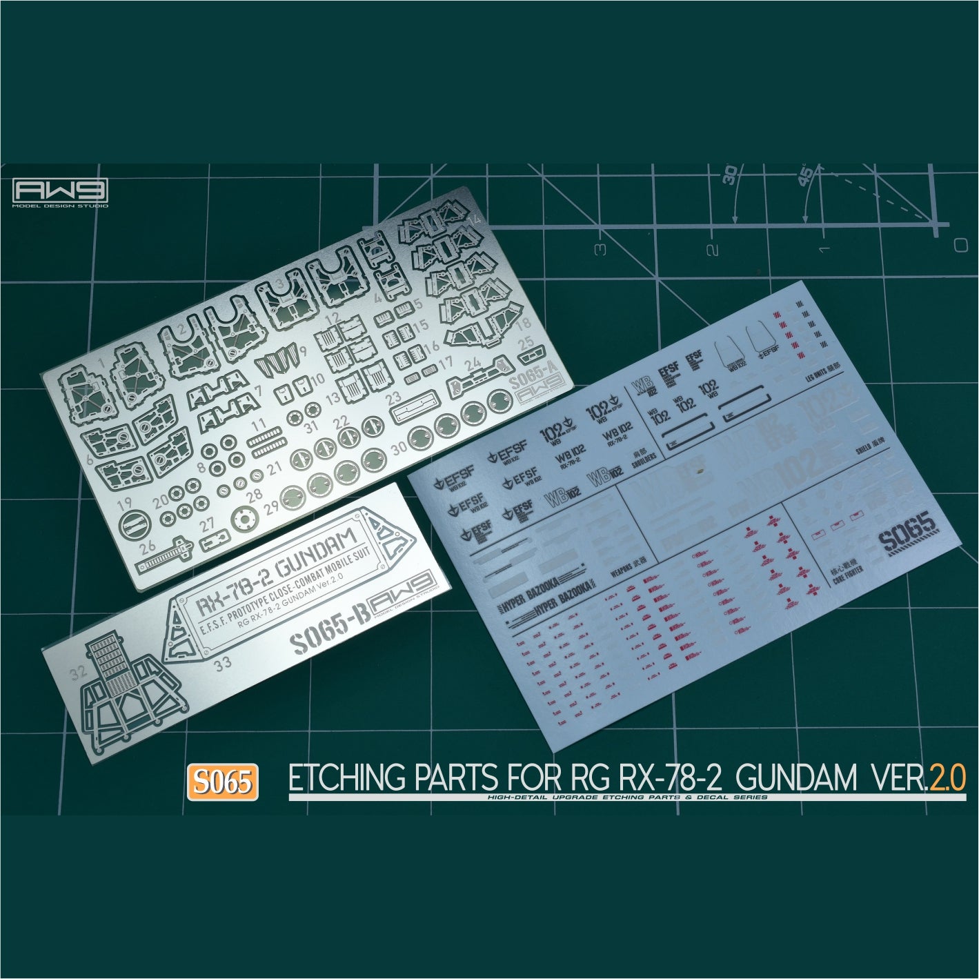 S065 for 1/144 RG RG 1-144 RX-78-2 2.0