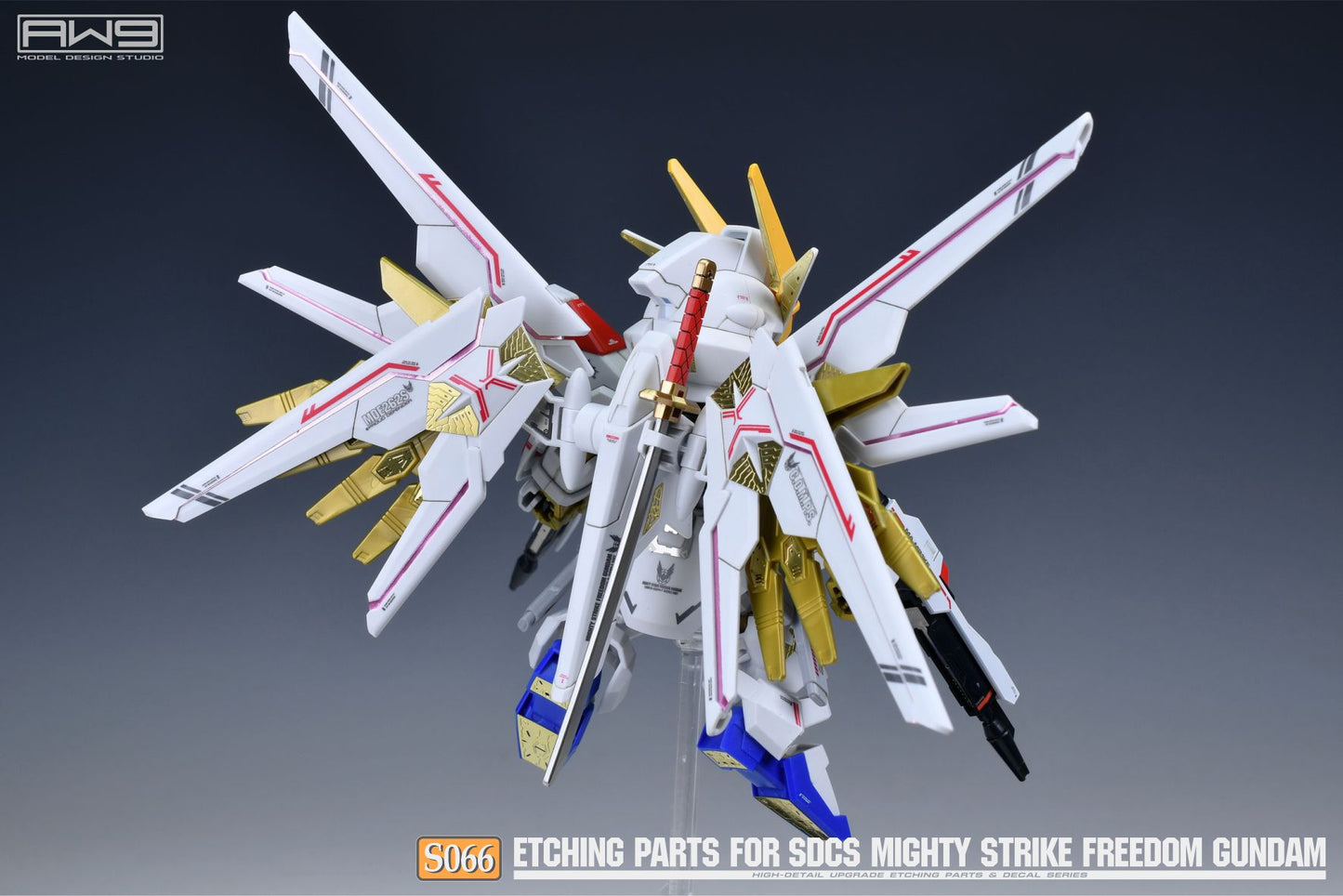 S066G for SDCS Mighty Strike Freedom Gundam