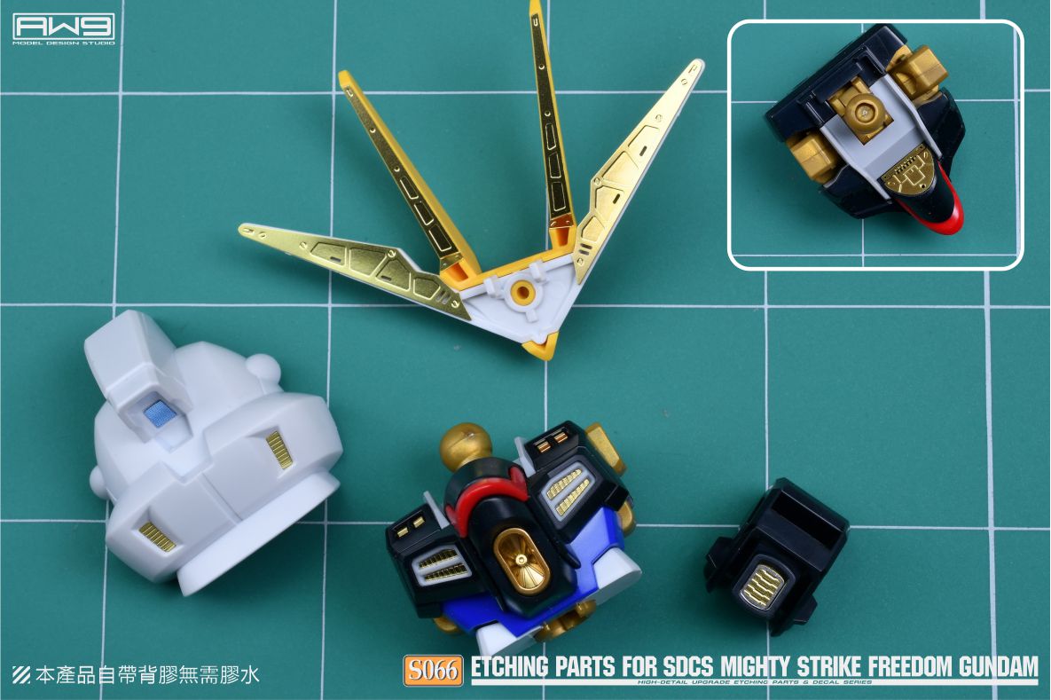 S066G for SDCS Mighty Strike Freedom Gundam