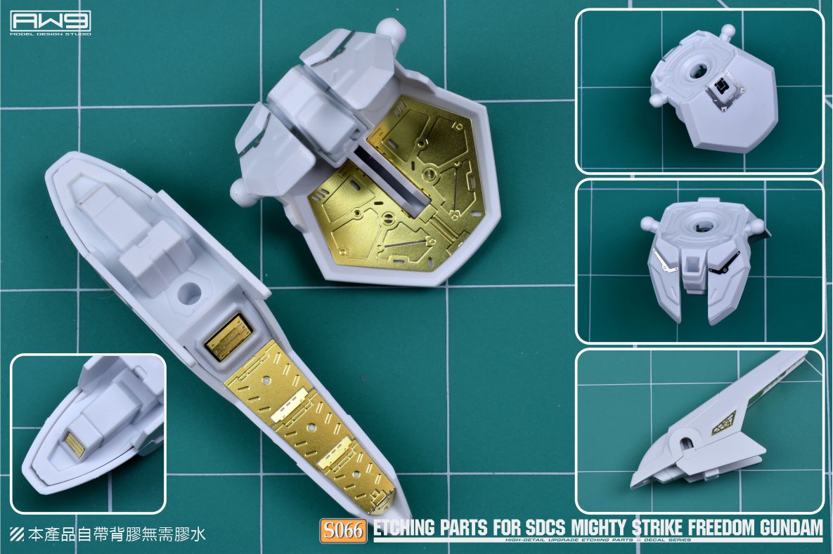 S066G for SDCS Mighty Strike Freedom Gundam
