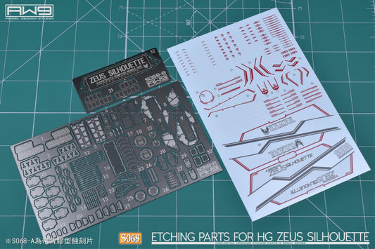 S068 for 1/144 HG A-GS0754/V2 Zeus Silhouette