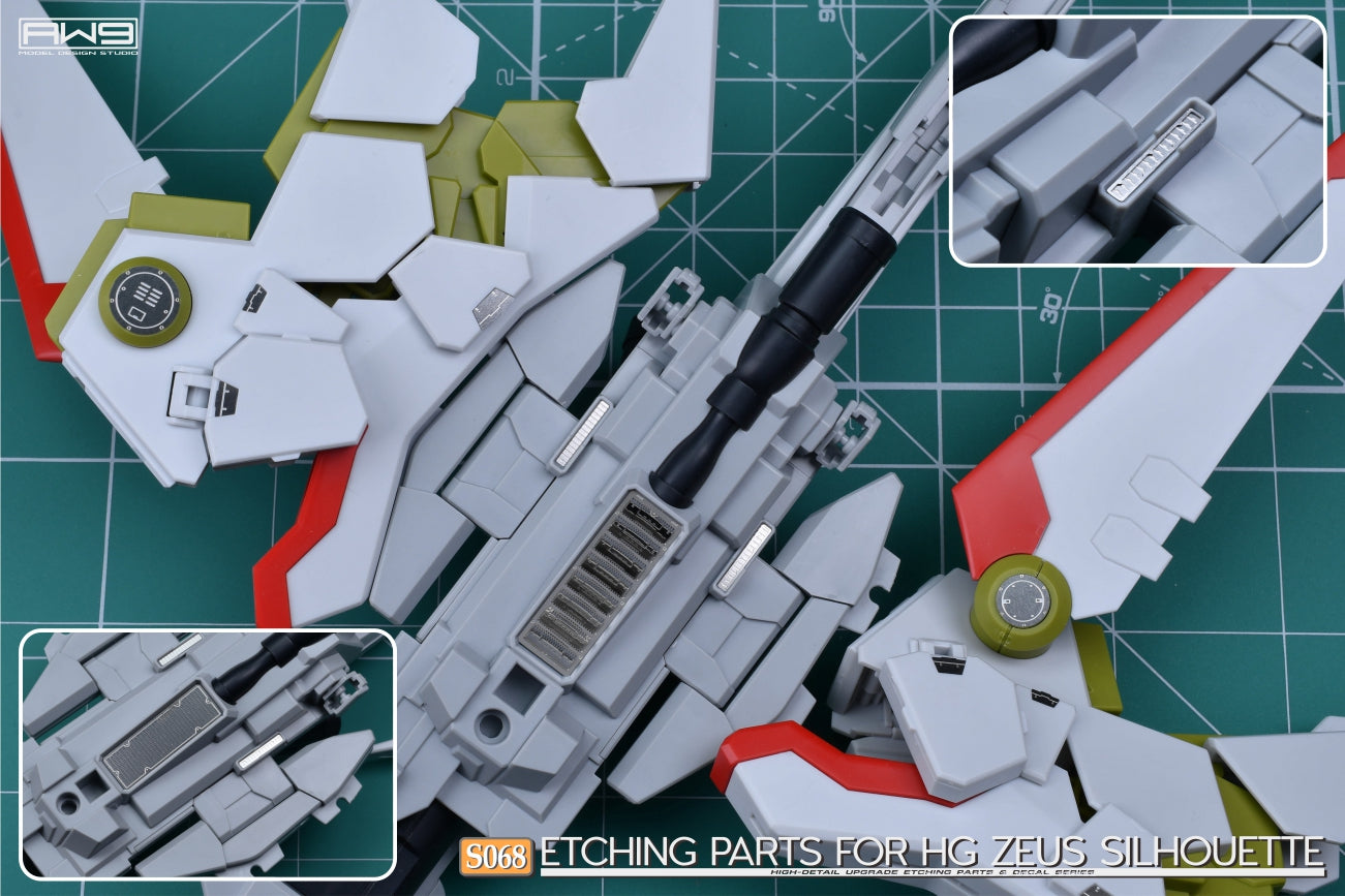 S068 for 1/144 HG A-GS0754/V2 Zeus Silhouette