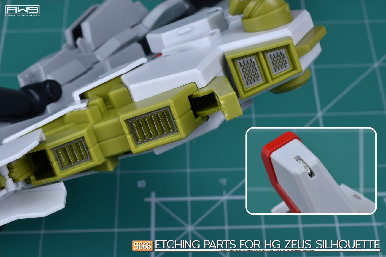 S068 for 1/144 HG A-GS0754/V2 Zeus Silhouette