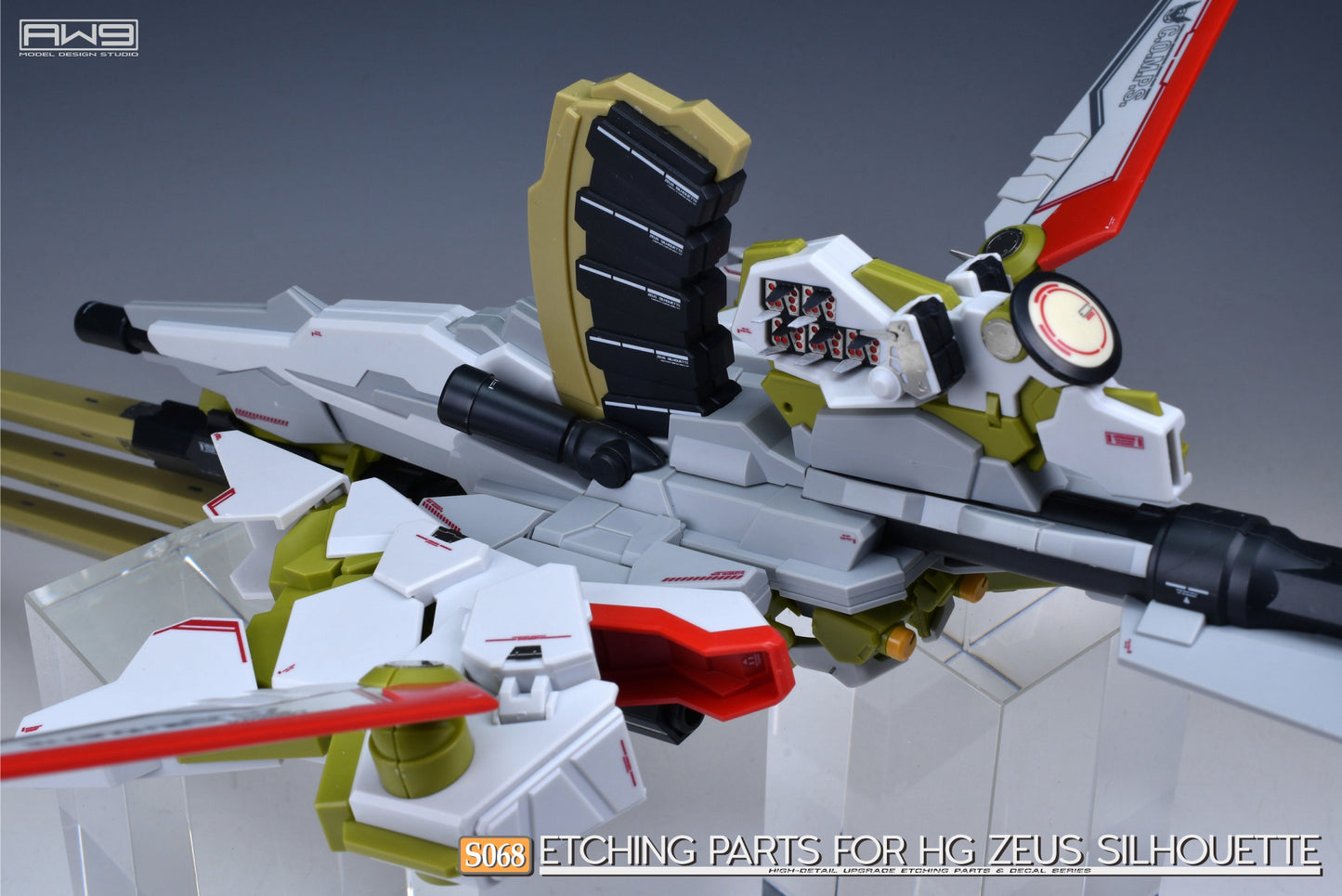 S068 for 1/144 HG A-GS0754/V2 Zeus Silhouette