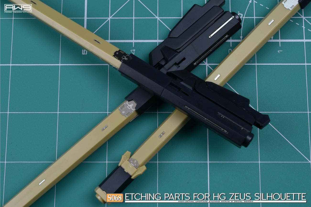 S068 for 1/144 HG A-GS0754/V2 Zeus Silhouette