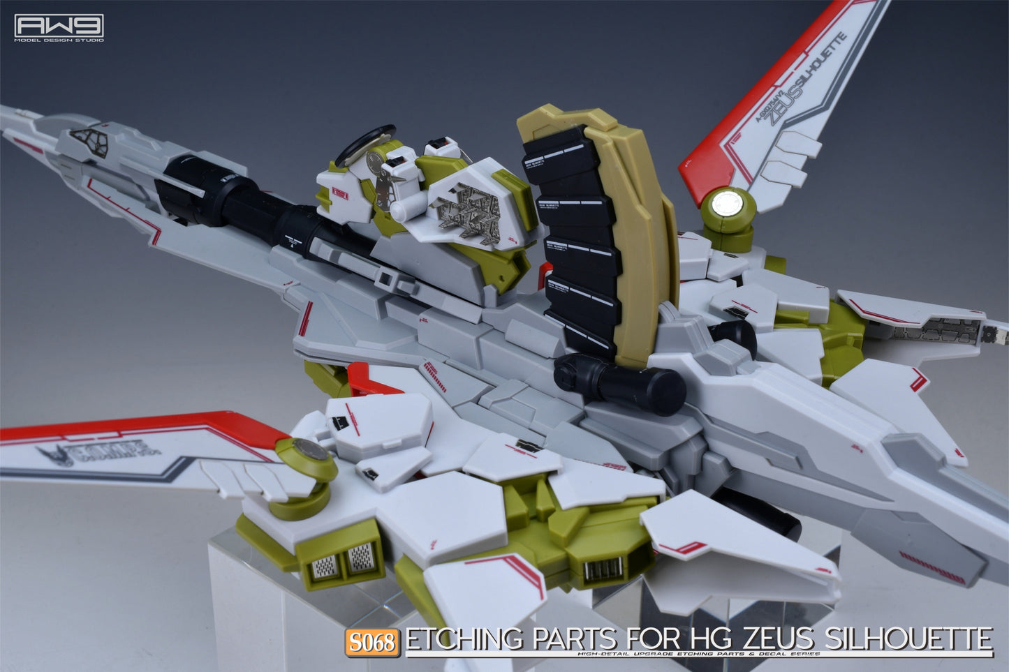 S068 for 1/144 HG A-GS0754/V2 Zeus Silhouette