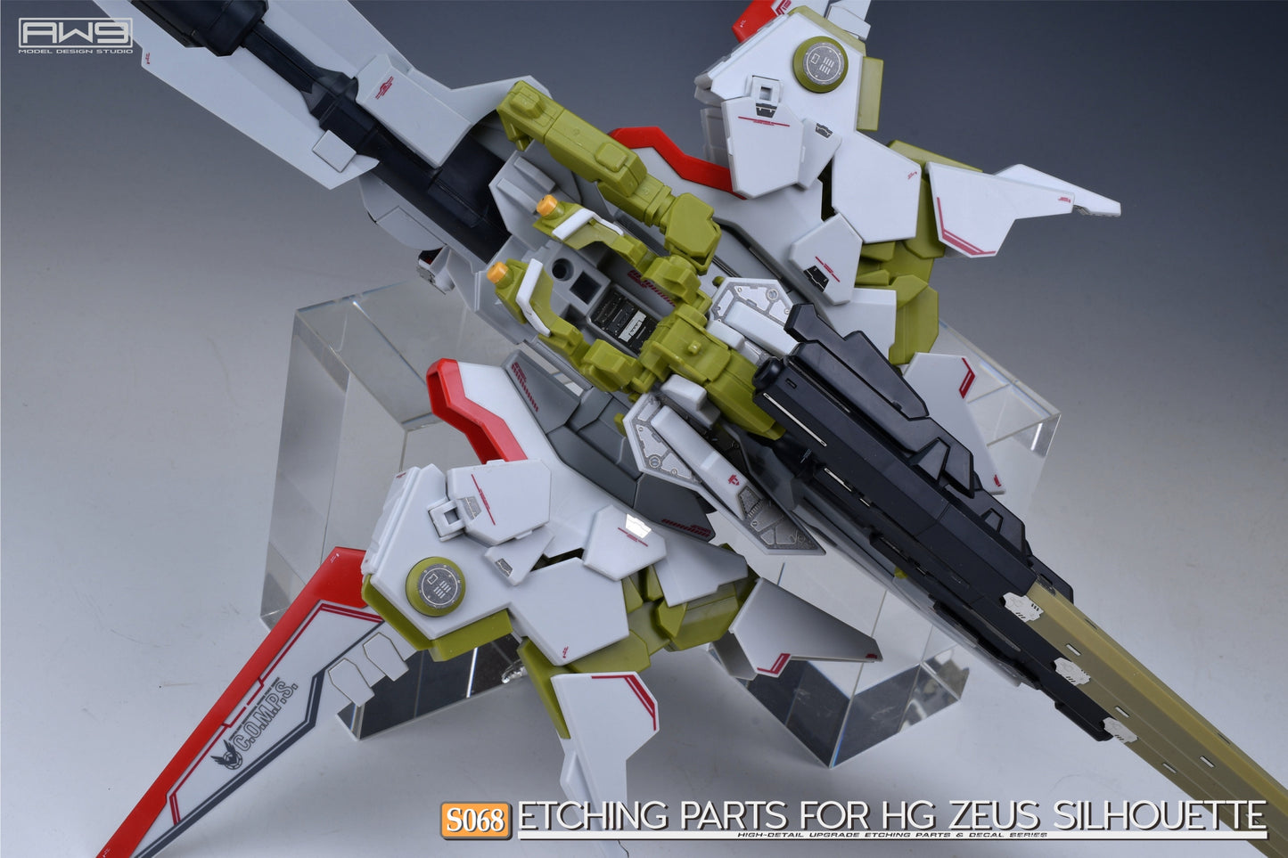S068 for 1/144 HG A-GS0754/V2 Zeus Silhouette