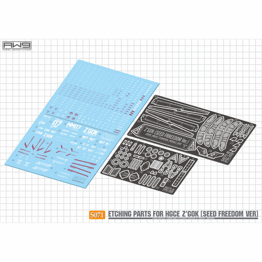 S071 for 1/144 HG Z'Gok (SEED FREEDOM Ver.)