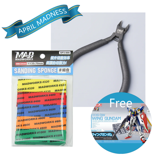 April Madness: MH-14 Entry Nippers + SP3-000 Sanding Sponge Bundle