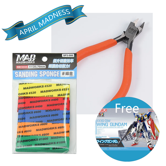 April Madness: MH-20O Mini Nippers + SP3-000 Sanding Sponge Bundle