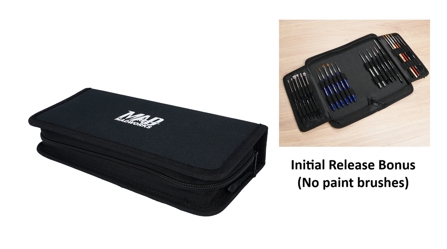 GM-01 GRANDARTSxMADWORKS PURE KOLINSKY PAINT BRUSHES (5PC SET)