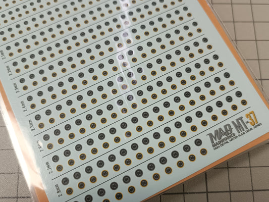 MT-37 WATERSLIDE DECAL - CIRCLE 02 (S)