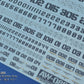 Madworks AW-080 Waterslide Decal: Numbers Type 02 (Gray)