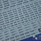 Madworks AW-082 Waterslide Decal: Numbers Type 03 (Gray)