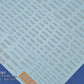Madworks AW-083 Waterslide Decal: Numbers Type 03 (Off White)